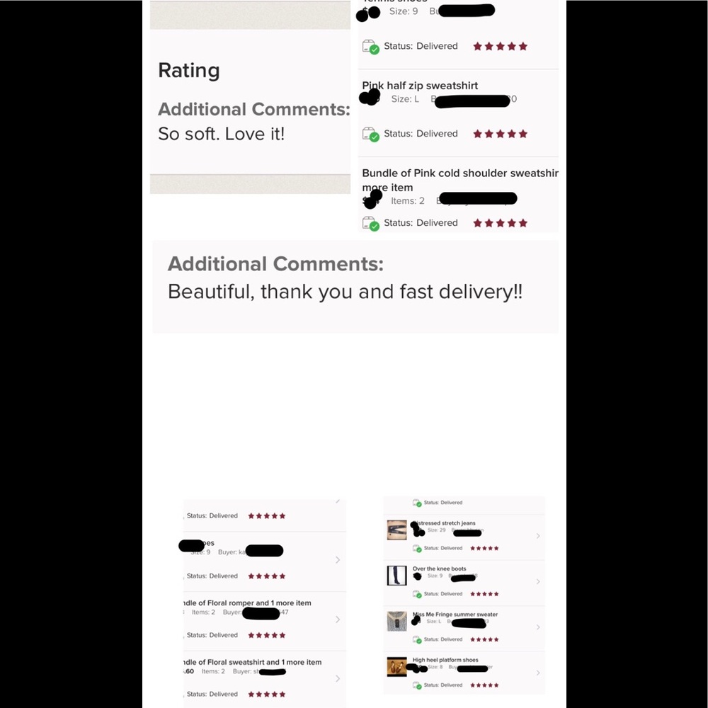 My Ratings!!!⭐️⭐️⭐️⭐️⭐️
